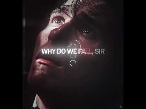 Why do we fall, Bruce? - "Batman Begins" Edit | Narvent - Fainted (Slowed)