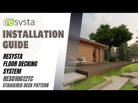 Decking (Staggered Deck Pattern)