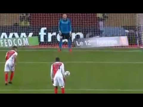 Radamel Falcao Goal vs Caen 1-0 | 21-12-16