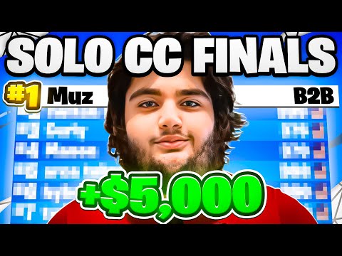 1ST PLACE SOLO CASH CUP FINALS AGAIN ($5000) 🥇