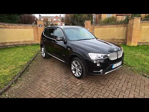 BMW X3 XDrive 2.0d X Line 2017 67 Black Automatic - Claridges Cars HD