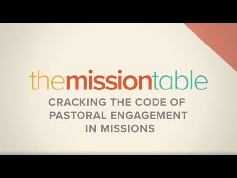The Mission Table: 3x03 | Cracking The Code for Pastoral Involvement in Missions