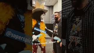 Download lagu One Piece Cosplayer meets Brook #shorts mp3