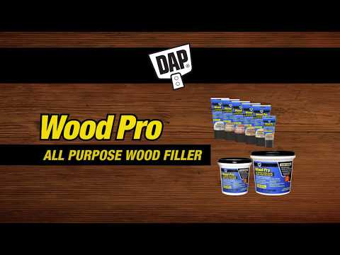 DAP | WOODPRO® All Purpose Latex Wood Filler - Outdoor Application Demo
