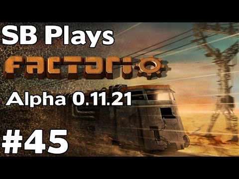 Working towards Power Armor 2 - SB Plays Factorio (0.11.21) ep45