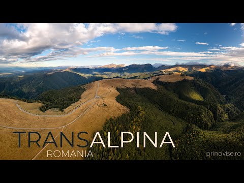 Transalpina - the most spectacular road  - drone footage