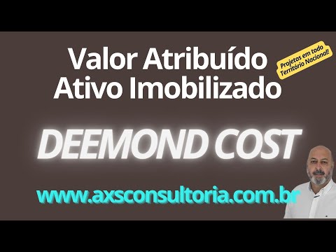 Vamos falar do Valor Atribuido do Ativo Imobilizado - Deemond Cost Consultoria Empresarial Passivo Bancário Ativo Imobilizado Ativo Fixo