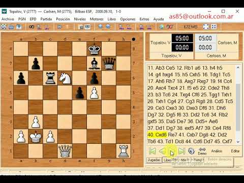 Topalov veselin  and carlsen magnus  1 0    586