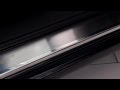 Nerez černé ochranné lišty prahu dveří 4ks Toyota Rav 4 2016+
