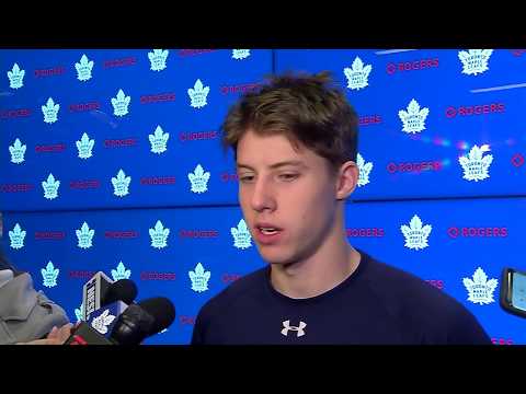 Maple Leafs Morning Skate: Mitch Marner - November 10, 2017