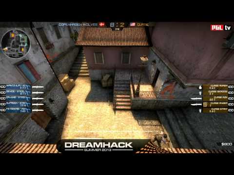 DreamHack Summer 2013 - CS:GO - Group B - CPH Wolves vs CURSE #2