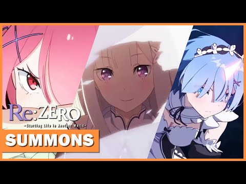 [Epic7 x Re:Zero] Collab summon session! #EpicSeven #ReZero