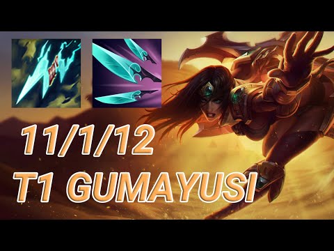 T1 Gumayusi Sivir ADC VS Zeri | KR Master Patch 13.15