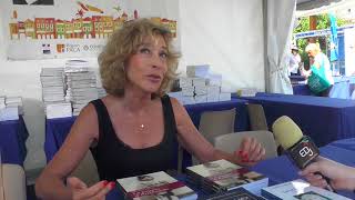 Isabelle Sezionale interviewée au Festival du Livre de Nice 2018