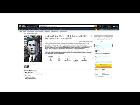 Moje książki dostępne w serwisie Amazon