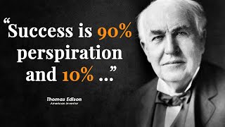 Thomas Edison Quotes | Motivational Videos | Thomas Edison Quotes in English | Thomas Edison