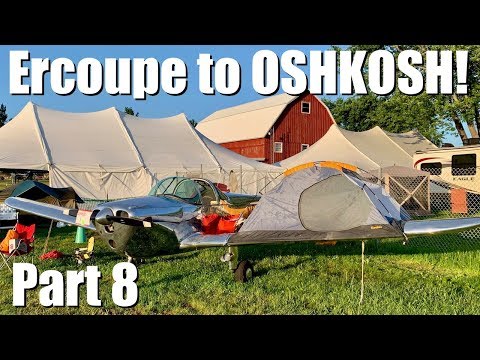 Ercoupe to Oshkosh 2019 - Part 8 - Return Trip, WI to MN