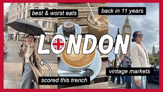 š¬š§ London Travel Vlog: 4 Days of Food, Things to Do, Vintage Shopping & Eurostar Tips | Crystall Cho