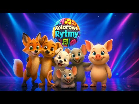 Piesek Fifi, Bruno i przyjaciele miks 30 minut - piosenki dla dzieci - KOLOROWE RYTMY