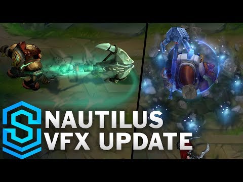 Nautilus Visual Effect Update Comparison - All Skins | League Of Legends