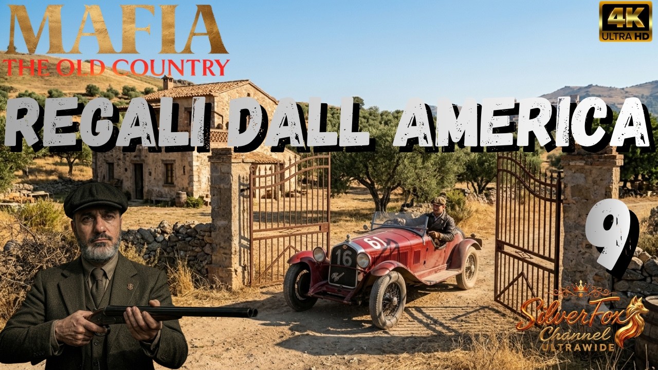 MAFIA THE OLD COUNTRY - 09 - LA NUOVA MACCHINA - GAMEPLAY ITA - PC - PS5 - ULTRAWIDE - 21:9 - 4K
