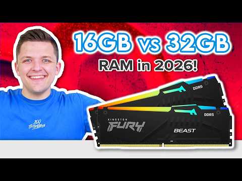 16GB vs 32GB of RAM in 2026! 🤔 [Do You REALLY Need 32GB?]