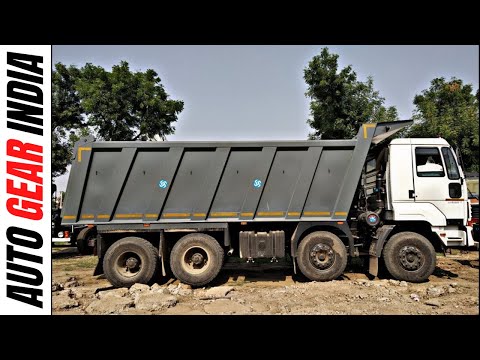 Ashok leyland 3123 t tipper complete review in hindi