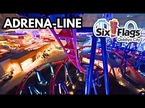 Adrena-Line 4K On Ride POV - Six Flags Qiddiya City