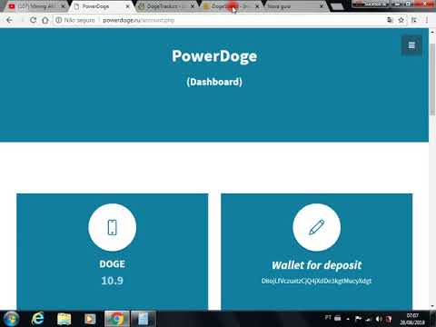 DOGETRACK SUPER MINERADORA DE DOGECOIN
