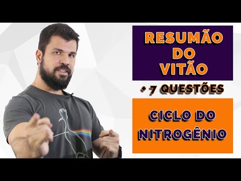Resumão do Vitão - Ecologia - Ciclo do Nitrogênio + 7 exercícios ENEM