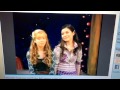ICarly Miranda Cosgrove And Drake Bell Recording A Theme Song For Nickelodeon Promo From 2008