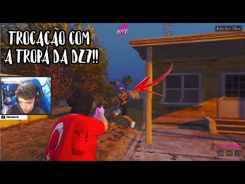 TRETA DA TROPA DA TURQUIA vs TROPA DA DZ7 ?! GTAV RP