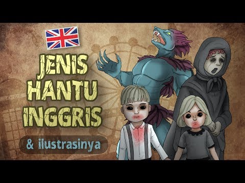 Jenis hantu inggris uk amp ilustrasinya kartun hantu amp cerita misteri horor barat horortime