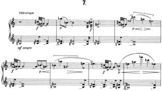 Pierre Boulez - 12 Notations pour Piano (1945) + Score