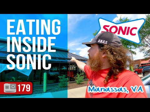 Eating INSIDE A Sonic | New Sonic In Manassas | ADV 179