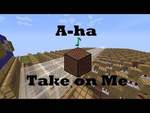 LeetSweepUp - A-ha - Take On Me - Minecraft Note Blocks 1.12
