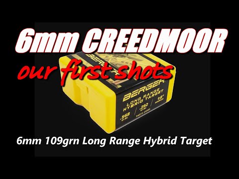 Berger 6mm 109grn LRHT (our first shots)