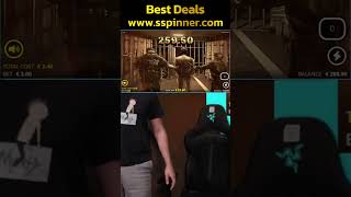 HUGE WIN on Folsom Prison Slot!! #slots #casino