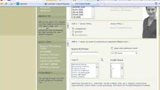 LSA Course Guide Advanced Search