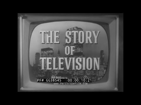 "THE STORY OF TELEVISION" 1956 RCA TV DEVELOPMENT  DAVID SARNOFF & VLADIMIR ZWORYKIN GG38545