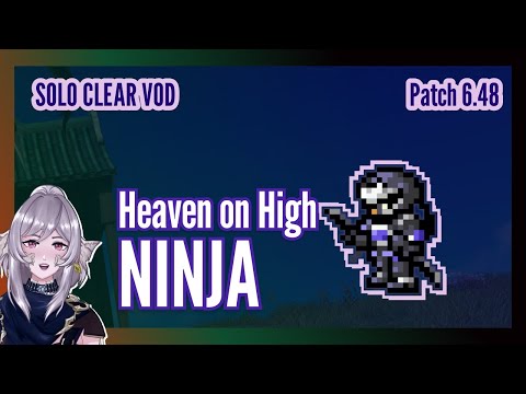 Heaven on High (HoH) solo clear NIN (ninja) - Floors 61+ | Lone Hero FFXIV