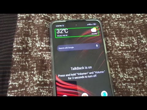 All smart phone📱android model GREEN COLOUR BOX solution / talkback off solution 2021.