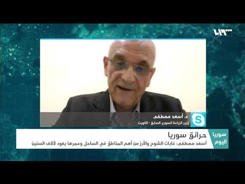 شاهد | وزير الزراعة السوري السابق أسعد مصطفى يكشف تفاصيل خطيرة عن حرائق الغابات في سوريا