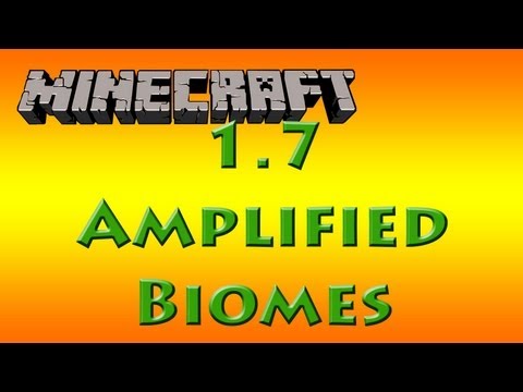 Minecraft 1.7 Update: Amplified Biomes & Floating Islands