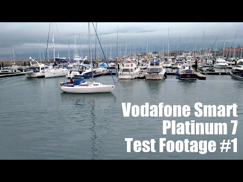 Vodafone Smart Platinum 7 Test Footage #1