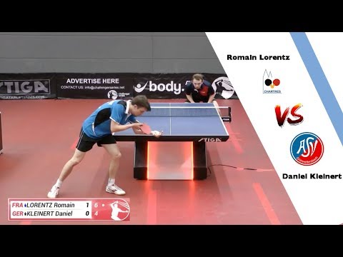 Romain LORENTZ vs Daniel KLEINERT | CHALLENGERS SERIES 2019 | TENNIS DE TABLE | HIGHLIGHTS
