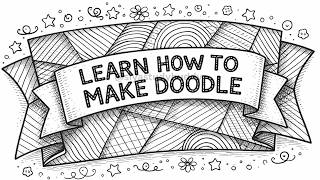 Easy Doodle Art Tutorial | Learn How To Make Doodle | Testing my patience with DOODLE ART | Doodle