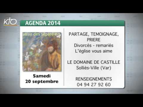 Agenda du 12 septembre 2014