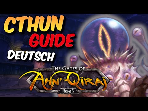 Cthun Guide - Boss #9 - AQ40 WoW Classic (Deutsch)