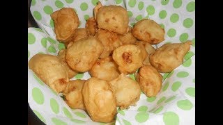 FRITTELLE DI CAVOLFIORE  SENZA LIEVITO
